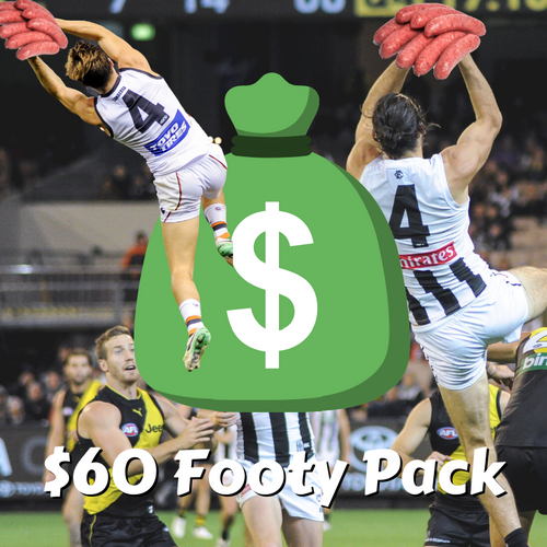 $60 Footy Pack