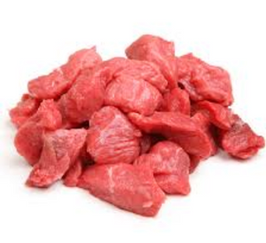 Steak - Diced per Kg