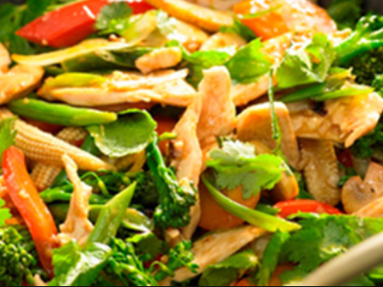 Thai Chicken Stir Fry per Kg